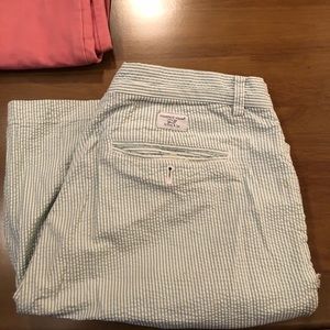 Vineyard vines seersucker shorts